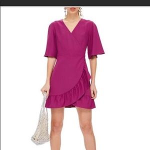 TopShop Ruffle Tea Dress NWT